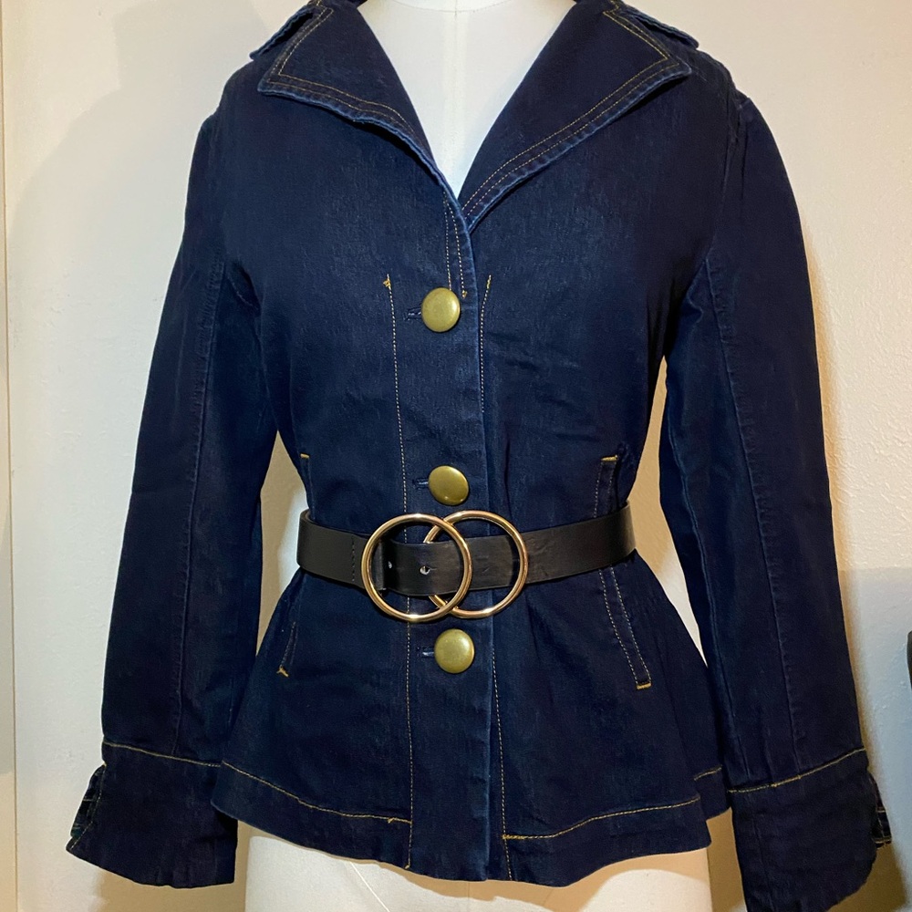 Stylish Navy Women's Jacket from Joan Rivers